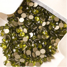 2058 Стразы Olivine SS16, 100 штук